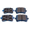 1 Set Bremsbelag Satz Bremsklötze kompatibel für AUDI VW SEAT Hinten