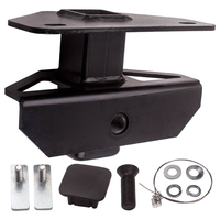 10 "verstellbare Anhängerkupplung Drop Ball Mount 2" Empfänger mit Hitch DE