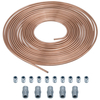 10m Bremsleitung Kunifer ∅ 4, 75 mm + 10x Verschraubungen + 5x Verbinder