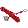 120KG Double Side Neodymium Metal Magnet Detector Hunting Fishing mit 10M Seil
