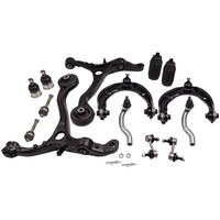 14 tlg.Querlenker mit Stabilisatoren Kugelgelenke Set kompatibel für Honda Accord 08-12