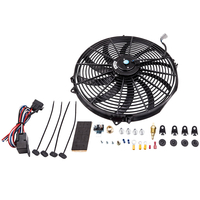 16 Zoll elektrischer Kühlerlüfter 80w 3000+ CFM Thermostat-Relais-Kit 16 Inch