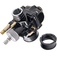19mm Black Racing Vergaser kompatibel für Yamaha Aerox MBK Nitro kompatibel für Aprilia SR 50