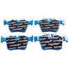 1Set Bremsbelag Bremsklötze Hinten kompatibel für MERCEDES-BENZ C200 C300 2.0T