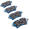 1x Hinterachse Bremsbelag Satz Bremsklötze kompatibel für AUDI A4 B9 A5 F57 F53 Q5 Q7