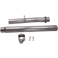2× 4 Zoll Exhaust Pipe kompatibel für Ford Super Duty 2008-2010 6.4L