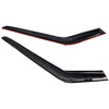 2 Pcs Fenster Visiere Wind Regen Sonne Rauch Schutz Für Ford Transit MK6 MK7