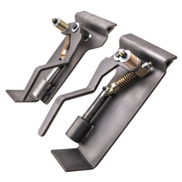 2 Stück Universal Quick Tach Weld On Skid Steer Schnellbefestigungs-Umrüstadapter