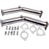 2× Test Pipe Decat Straight Exhaust kompatibel für Nissan 350Z kompatibel für Infiniti G35 FX35