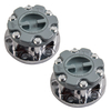 2 x Freilaufnabe kompatibel für Mitsubishi Triton Pajero Free Wheel Hub Lock MD886389