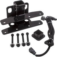 2 zoll Anhänger für Anhängerkupplung hinten kompatibel für Jeep Wrangler JK 07 09-18