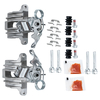 2Stk. Bremssattel hinten L+R kompatibel für Audi A4 B5 A6 C5 kompatibel für Skoda Superb kompatibel für VW Passat 3B