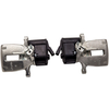 2x Bremssattel Hinten kompatibel für Vw Passat 3C B6 B7 Cc 357 358 + Tiguan 5N + Sharan 7N