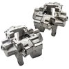 2x Bremssattel Hinten Links+Rechts kompatibel für Mercedes-Benz W/S/CL203 A/C208 A/C209