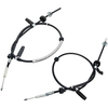 2x Handbremsseil Bremsseil kompatibel für Land Rover Discovery 04-17 Range kompatibel für Rover Sport