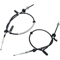 2x Handbremsseil Bremsseil kompatibel für Land Rover Discovery 04-17 Range kompatibel für Rover Sport