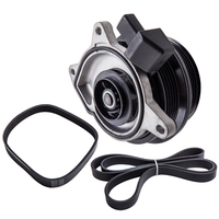 2x KEILRIEMEN + WASSERPUMPE MAGNETKUPPLUNG KOMPRESSOR kompatibel für VW Seat Skoda Audi A1