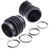 2x Lufteinlassschlauch Rohrmanschette kompatibel für Infiniti M35 M45 2006-2009 V6 3.5L