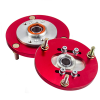 2x Motorsport Domlager Federbeinlager VORNE kompatibel für BMW E36 318 320 323 Rot LMFDV