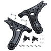 2x Querlenker Satz Traggelenke Vorne Links +Rechts kompatibel für Seat Arosa kompatibel für Vw Polo 6n1