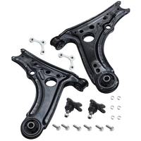2x Querlenker Satz Traggelenke Vorne Links +Rechts kompatibel für Seat Arosa kompatibel für Vw Polo 6n1