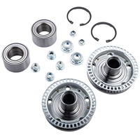 2x Radnabe Radlagersatz mit ABS Ring kompatibel für Audi A3 TT kompatibel für VW Bora kompatibel für Golf IV New Beetle