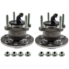 2X RADNABE RADLAGERSATZ RADLAGER HINTEN kompatibel für SAAB 9-3 02- MIT ABS +ABS-RING