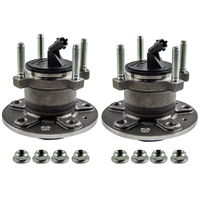 2X RADNABE RADLAGERSATZ RADLAGER HINTEN kompatibel für SAAB 9-3 02- MIT ABS +ABS-RING
