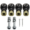 2x Spurstangenkopf Kit kompatibel für Polaris Sportsman 500 4x4 1998-2005