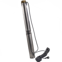 35c 4 inch 1100w 6600 lh brushless submersible pump 102m 20m cable