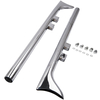 36 "Fishtail Fish Tail Auspuff Slip On Schalldämpfer für Harley Touring Dresser