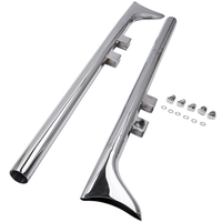 36 "Fishtail Fish Tail Auspuff Slip On Schalldämpfer für Harley Touring Dresser