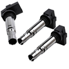 3x Zündspule Zündung Zündmodul Zündblock kompatibel für Audi A3 kompatibel für Seat Ibiza kompatibel für Skoda Yeti 5L kompatibel für VW