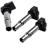 3x Zündspule Zündung Zündmodul Zündblock kompatibel für Audi A3 kompatibel für Seat Ibiza kompatibel für Skoda Yeti 5L kompatibel für VW