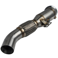 4, 5 Edelstahl Downpipe kompatibel für BMW 340i/440i/740i/540i B58 Motor 3.0L