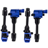 4pc Zündspule kompatibel für Nissan Silvia 200SX S15 SR20 SR20DET X-Trail SR20VET Coil Pack
