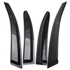 4Pcs Acryl Fenstervisier Sun Rain Guard Vent Shade kompatibel für Subaru WRX STI 2015-2019