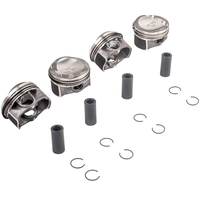 4PCS Kolben Piston Set Standard Bolzen Ø 23mm Für Audi VW Seat Skoda 1, 8TFSI TSI