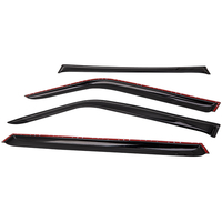 4pcs Weathershield Weather Shields Sonnenblende kompatibel für Nissan Patrol Y61 GU 97-2017