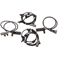 4x ABS Sensor Satz Kit kompatibel für Jeep Commander Grand Cherokee 2006-2010