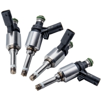 4x Einspritzventil 0261500160 Einspritzdüse kompatibel für AUDI SEAT SKODA VW 1.8 TFSI