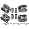 4x Kolben Satz für Citroen kompatibel für Mini Peugeot 1.6 THP Ø 77, 00 mm 0628S1 11257566019
