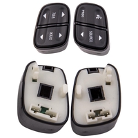 4x Lenkradschalter Multifunktionstasten kompatibel für GMC Envoy Sierra Yukon 2003- 2009