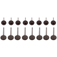 8x Einlaßventil + 8x Auslaßventil kompatibel für Audi VW Golf kompatibel für Skoda Seat Ventile