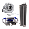 A / R 63 STUFE III T04E T3 T4 73 TURBINEN-Turbo mit Ladeluftkühler + Rohrleitungs-Kits