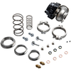 Aluminium 44mm V-Band External Turbo Wastegate mit V-Band Flansch Universal