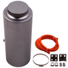 Aluminium Ölauffangbehälter Ölsammler Öl Catch Tank 800 ml 0, 8 L Silber