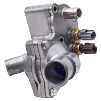 Aluminium Thermostat Gehäusesatz MIT Sensoren kompatibel für Ford Explorer Mountaineer 2010