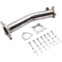 Auspuff Downpipe 2, 5 kompatibel für Audi A4 B7 2.0T 2.0L Turbo 2006 2007 2008