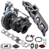 Auspuffkrümmer mit Turbolader kompatibel für Nissan Patrol GQ GU TD42 4.2L + Dichtungen